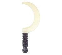 VFM e-Store - Halloween Weapon Sickle Glow In the Dark Prop Trick Or Treat Spooky Halloween Parties, Creepy, Fright, Costume, Fancy Dess Accessories and Props - 39. 7cm Sickle