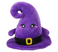 VFM e-Store - Hat Soft Toy Halloween Themed Plush Trick Or Treat - Festive Party Gift - October 31St - 16cm X 10cm Purple X 1