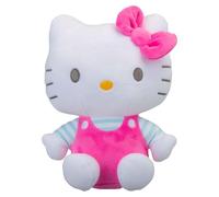 VFM e-Store - Hello Kitty Soft Toy Plush Magenta Cute Character Huggable Cuddly Stuffed Toy Plush Toy Cute Stuffed Plushie, Gifts for Birthday, Valentine's Day Christmas - 23cm Pink