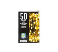 VFM e-Store Indoor Copper Wire Lights(50) in White VFM e-Store White