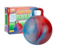VFM e-Store - Jumping Ball Outdoor Games Summer Activity Classic Family Games, Kids and Adults - 42cm X 35cm Varied Colour X 1