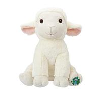 VFM e-Store - Lamb Plush Toy - 23cm Super Soft Stuffed Farm Animal Teddy Bear for Girls and Boys - Made From 100% Recycled Material - Your Planet