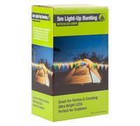 VFM e-Store - Led Bunting Light 50 Led Lights Battery Operated - Camping, Travel Holiday Accessories for Summer - 8. 2cm X 15. 1cm Multi X 1