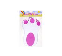 VFM e-Store Luxury Bunny Paw Prints Easter Hunt Activity (6 Pack) in White VFM e-Store White