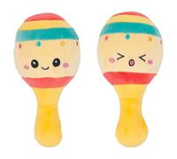 VFM e-Store - Maracas Soft Toy X2 Cute Plushie Huggable Cuddly Stuffed Toy Plush Toy Cute Stuffed Plushie, Gifts for Birthday, Valentine's Day Christmas - 16cm Multi