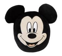 VFM e-Store - Mickey Mouse Oval Pillow - Kids Movie Character - Great for Bedroom Decor, Gift Ideas for Children - Black - 22cm X 16cm