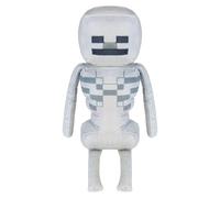 VFM e-Store - Minecraft Skeleton Soft Toy - Video Game Character - Officially Licensed Collectible Toy Gifts for Kids & Fans - Grey - 28cm X 15cm