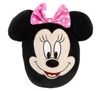 VFM e-Store Minnie Mouse Oval Pillow Kids Movie Character Black - 22cm x 16cm | Size: 22 cm x 16 cm VFM e-Store Black 22 cm x 16 cm