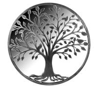 VFM e-Store - Mirror for Garden Gift Ideas, Decor - 50cm X 50cm Grey X 1