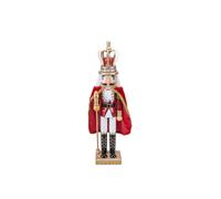 VFM e-Store Nutcracker King Christmas Decoration X 1 46x12. 2x9. 9cm Red King 16. 55 Inch VFM e-Store Red