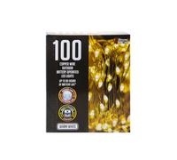 VFM e-Store Outdoor Copper Wire Lights(100) in White VFM e-Store White