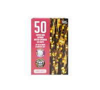 VFM e-Store Outdoor Copper Wire Lights(50) in White VFM e-Store White