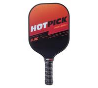 VFM e-Store - Pickleball Paddle Outdoor Games Summer Activity Classic Family Games, Kids and Adults - 40cm X 20cm Red X 1