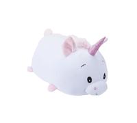 VFM e-Store Pink Roly Poly Unicorn 40cm Large Cute Plush Toy - Oh So Soft in White VFM e-Store White