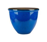 VFM e-Store - Planter for Garden Garden Gift Ideas, Garden Decor - 33.2cm X 39.5cm Blue X 1