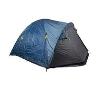VFM e-Store - Pop Up 4 Person Dome Tent - Camping Tent With Double Skin, Taped Seams & Built-In Groundsheet - Perfect for Camping 4 People - Waterproof - Indigo Blue