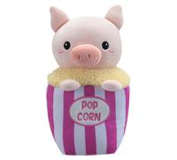 VFM e-Store Popcorn Cow koala Pig Sloth Soft Toy Cute Plushie Huggable Cuddly Stuffed Toy 25cm in Pink VFM e-Store Pink