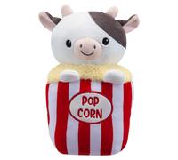 VFM e-Store Popcorn Cow koala Pig Sloth Soft Toy Cute Plushie Huggable Cuddly Stuffed Toy 25cm in Red VFM e-Store Red