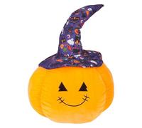 VFM e-Store - Pumpkin Soft Toy Halloween Plush Trick Or Treat - Festive Party Gift - October 31St - 66cm X 45cm Purple Halloween Hat X 1