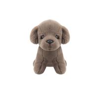 VFM e-Store Puppy Soft Toy Cream Plush Pet Luxury Pale Sitting Dog Teddy in Beige VFM e-Store Beige