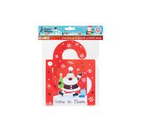 VFM e-Store Santa Stop Here Window & Door Signs X 1 28cm x 21. 5cm x 2cm Red | Size: 5 cm x 2 cm VFM e-Store Red 5 cm x 2 cm