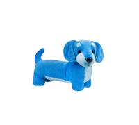 VFM e-Store Sausage Dog Soft Toy Fun Doggy Plush Cuddly Soft Furry Fluffy in Blue VFM e-Store Blue