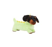 VFM e-Store Sausage Dog Soft Toy Fun Doggy Plush Cuddly Soft Furry Fluffy in Green VFM e-Store Green