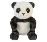 VFM e-Store - Sitting Luxury Panda Soft Toy - In Mink - Perfect for Plush Lovers, Gift Ideas for Children - Multi - 40cm X 25cm