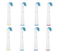 VFM e-Store - Smile Plus 4 Electric Toothbrush Heads Christmas Stocking Filler, Great for Teethcare - 20cm X 11.5cm White X 2