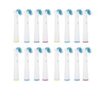 VFM e-Store - Smile Plus 4 Electric Toothbrush Heads Christmas Stocking Filler, Great for Teethcare - 20cm X 11.5cm White X 4