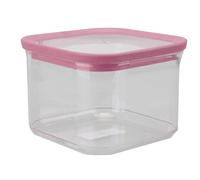 VFM e-Store Square Food Container500ml Airtight Storage Container 10. 2 x 10. 2x 8cm in Pink | Size: 2x 8 cm VFM e-Store Pink 2x 8 cm