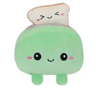 VFM e-Store - Toaster Soft Toy Cute Plushie Huggable Cuddly Stuffed Toy Plush Toy Cute Stuffed Plushie, Gifts for Birthday, Valentine's Day Christmas - 16cm Green