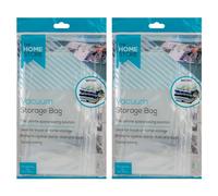 VFM e-Store Vacuum Bag for Home 60cm x 80cm Clear X 2 | Size: 60 cm x 80 cm VFM e-Store Clear 60 cm x 80 cm