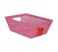 VFM e-Store - Valentines Hamper Mini Gift Set Decoration - Gift for Someone Special On Feb 14Th - 9cm X 23cm Pink X 1