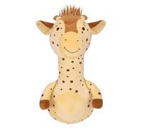 VFM e-Store - Wall Decoration Plush Giraffe Plush Gift Idea Festive Indoor Xmas Oraments - 51cm X 60cm Yellow X 1