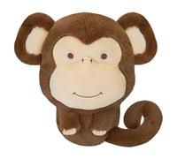 VFM e-Store - Wall Decoration Plush Monkey Plush Gift Idea Festive Indoor Xmas Oraments - 51cm X 60cm Brown X 1