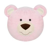 VFM e-Store - Wall Decoration Plush Pink Teddy Bear Plush Gift Idea Festive Indoor Xmas Oraments - 45cm X 44cm Pink X 1