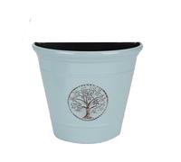 VFM e-Store - Wall Planter for Garden Garden Gift Ideas, Garden Decor - 22.8cm X 12.8cm Blue X 1