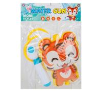 VFM e-Store - Water Gun Pistol Tiger Backpack Water Guns Adults Kids Animal Pouch Outdoor Pool Summer Beach - 16cm X 22cm Tiger X 1