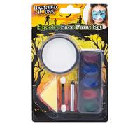 VFM e-Store - White Face Paint Set Halloween Decoration Trick Or Treat Party Oranament - 21cm X 13cm White X 1