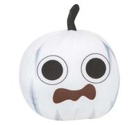 VFM e-Store - White Pumpkin Soft Toy Halloween Themed Plush Trick Or Treat - Festive Party Gift - October 31St - 10cm X 10cm White X 1