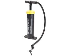 VFM - Hand Pump Camping Double Action Hand Operated 1. 2M Hose, Air Inflator, Fast, Great for Camping, Festivals, Holidays, Outdoor Leisure, Survival Equipment