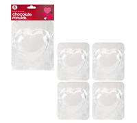 VFM - Heart Shaped Chocolate Moulds (Pack of 4)