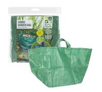VFM - Jumbo Garden Bags Strong Secure Handles, Refuse Sacks Large Bin Bags, Bin Liners Perfect for Everyday Use, Household, Office, Kitchen & Caterers - 41cm X 36cm Green