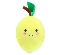 VFM - Lemon Soft Toy Food Themed Cute Plush Cuddly Yummy Soft Fluffy Stuffed Toy Plush Toy Cute Stuffed Plushie, Gifts for Birthday, Valentine's Day Christmas - 16cm Yellow