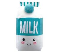 VFM - Milk Soft Toy Food Themed Cute Plush Cuddly Soft Fluffy Stuffed Toy Plush Toy Cute Stuffed Plushie, Gifts for Birthday, Valentine's Day Christmas - 16cm Multi-Coloured