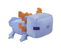 VFM - Minecraft Blue Axolotl Soft Toy Clip On Video Game Character-Officially Licensed Plush Stuffed Toy Plush Toy Cute Stuffed Plushie, Gifts for Birthday, Valentine's Day Christmas - 13cm Blue