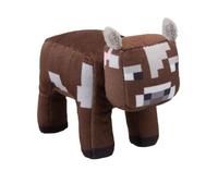 VFM - Minecraft Cow Soft Toy Clip On Video Game Character-Officially Licensed Toy Plush Stuffed Toy Plush Toy Cute Stuffed Plushie, Gifts for Birthday, Valentine's Day Christmas - 13cm Brown