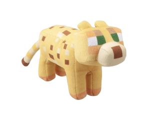 VFM - Minecraft Ocelot Soft Toy Clip On Video Game Character-Officially Licensed Toy Plush Stuffed Toy Plush Toy Cute Stuffed Plushie, Gifts for Birthday, Valentine's Day Christmas - 13cm Yellow