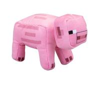VFM - Minecraft Pig Soft Toy Clip On Video Game Character-Officially Licensed Toy Plush Stuffed Toy Plush Toy Cute Stuffed Plushie, Gifts for Birthday, Valentine's Day Christmas - 13cm Pink